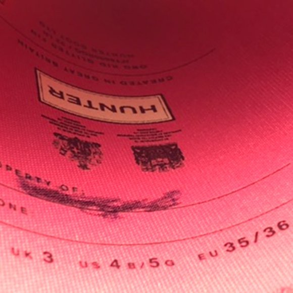 Pink Sparkle Hunter Boots - Picture 3 of 3